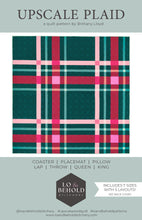 Load image into Gallery viewer, UPSCALE PLAID QUILT KIT - "Hail to the Victors" - Pattern by Lo & Behold Stitchery - 4 Sizes Available