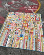 Load image into Gallery viewer, Pattern BOOK: GYPSY WIFE by Jen Kingwell - Scrap Quilt - Throw Quilt - Lap Quilt - JKD5026 - Jen Kingwell Designs