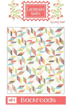 Load image into Gallery viewer, PATTERN: Jelly Roll Friendly - BACKROADS - CQ 114 - Coriander Quilts by Corey Yoder - #114 - Twin Size