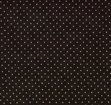 Load image into Gallery viewer, Yardage: ESSENTIAL DOTS - Jet Black with White Dots by Moda - One Half Yard - #8654-41 - Modern-White-Black - Blender -Childrens-Polka Dots