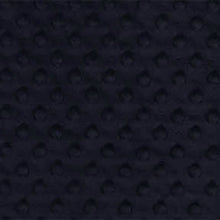 Load image into Gallery viewer, Shannon Cuddle Dimple Dot - BLACK - ONE HALF Yard - Minky - 58"-60" wide - Quilt Backing - Polyester - Washable - Baby Blanket