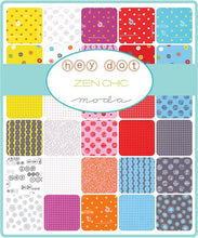 Load image into Gallery viewer, HEY DOT - Sprinkles Sunny - Gray Dots on Yellow - Modern Geometric - by Zen Chic for Moda - One Half Yard - #1608-12 - Yellow and Grey