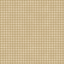Load image into Gallery viewer, ARABELLA - Tan Houndstooth - #8427-T - One Half Yard - by Debbie Beaves for Maywood Studios - Purple - Green - Ivory - Tan