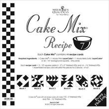 Load image into Gallery viewer, PATTERN: Cake Mix Recipe #5 - CM5 - Miss Rosie/Carrie Nelson - Foundation Piecing - Paper Piecing - Layer Cake