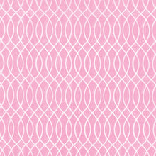 Load image into Gallery viewer, CLEARANCE - HUGABOO - Twirly Pink - Laced Lined Pink - 1/2 Yard - 19737-11 - Yardage - by Deb Strain for Moda