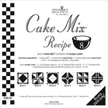 Load image into Gallery viewer, PATTERN: Cake Mix Recipe #6 - CM6 - Miss Rosie - Foundation Piecing - Paper Piecing - Layer Cake