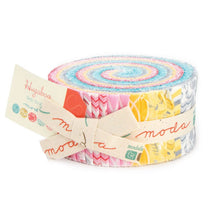 Load image into Gallery viewer, HUGABOO - Airplane Aqua - Dot to Dot Blue - One Half Yard - 19739-15 - Yardage - by Deb Strain for Moda - Mommy and Me - Blue - White