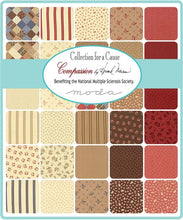 Load image into Gallery viewer, Collections - COMPASSION - Ivory Pepper -One Half Yard - #46257-19 - by Howard Marcus -Civil War -Shirtings -Reproduction-Multiple Sclerosis