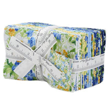 Load image into Gallery viewer, SUMMER BREEZE V - #33306-13 - One Half Yard - Floral Daisies - Light Blue - by Moda- Blues - Greens - Yardage - Classic - Pre-Cuts