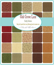 Load image into Gallery viewer, OAK GROVE LANE - 1/2 Yard - #7006-15 - Hay - Novelty Berry Branch Gold - by Kathy Schmitz for Moda - Yardage - Reproduction - Neutral