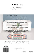 Load image into Gallery viewer, PATTERN: Jelly Roll RUG - RJD100 - Jelly Roll Friendly - Rug - Oval