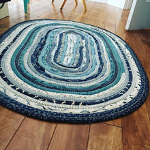 Load image into Gallery viewer, PATTERN: Jelly Roll RUG - RJD100 - Jelly Roll Friendly - Rug - Oval