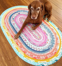 Load image into Gallery viewer, PATTERN: Jelly Roll RUG - RJD100 - Jelly Roll Friendly - Rug - Oval