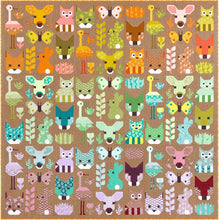 Load image into Gallery viewer, PATTERN: Delightful Desert - Elizabeth Hartman - EH-039 - Fat Quarter Friendly Animal Sampler Quilt in Three Sizes