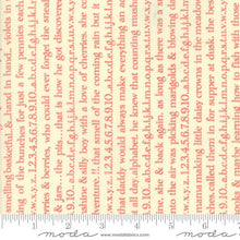 Load image into Gallery viewer, ELLA & OLLIE by Fig Tree for Moda - Floral Text Red - #20304-21 - One Half Yard - Shortcake Quilt Kit -- Christmas Figs