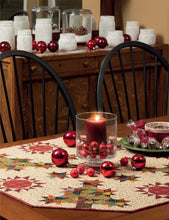 Load image into Gallery viewer, PATTERN Book: SIMPLE Christmas Tidings - Kim Diehl -Over 12 Projects - Martingale -Tree Skirt -Stocking -Snowman Pillow -Ornaments - Recipes