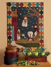 Load image into Gallery viewer, PATTERN Book: SIMPLE Christmas Tidings - Kim Diehl -Over 12 Projects - Martingale -Tree Skirt -Stocking -Snowman Pillow -Ornaments - Recipes