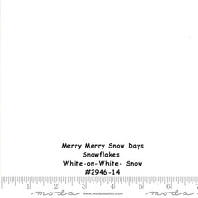 Load image into Gallery viewer, Patchwork Pines for Christmas QUILT BACKING SET - 4 Yards - Merry Merry Snow Days - Bunny Hill Designs for Moda - Christmas - 60" x 60"