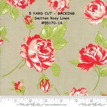 Load image into Gallery viewer, BACKING - 5 Yard Cut - SMITTEN by Bonnie and Camille for Moda - Smitten Bias Plaid - Navy - #55175-27 - Bias Plaid - Navy - Bindings