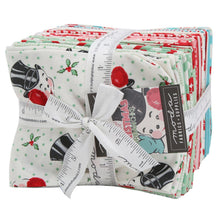 Load image into Gallery viewer, SWEET CHRISTMAS - by Urban Chiks - #31150-14 - Poinsettia Stripe - Light Green - Spearmint - One Half Yard - Moda -Quilt Kit-Backing-Vintage