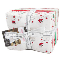 Load image into Gallery viewer, MERRY MERRY SNOW Days - #2941-13 - Ski Patrol - Grey - 1/2 Yard - Bunny Hill Designs for Moda - Christmas - Holiday - Winter -Snowmen - Red