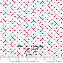 Load image into Gallery viewer, MERRY MERRY SNOW Days - #2947-24 - Night Lights - Taupe - 1/2 Yard Bunny Hill Designs for Moda - Christmas - Holiday - Winter - Snowman