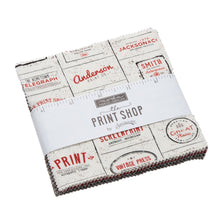 Load image into Gallery viewer, The PRINT SHOP - Layer Cake - by Sweetwater for Moda - 5740JR - Classic - Prints - Reds -Black - White - Khaki - Man Quilt - House Quilt