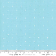Load image into Gallery viewer, SUGARCREEK SILKY WOVENS - Lt Blue - Sky - One Half Yard - #12230-17 - by Corey Yoder for Moda -Pastels- Plaids - Stripes - Dots - Plus Signs