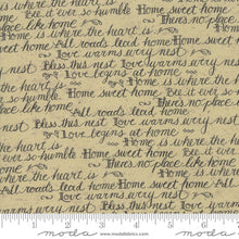 Load image into Gallery viewer, HOME Quilt Kit BACKING SET- 5.25 Yards - by Kathie Schmitz - Moda - Neutrals - Grays - Low Volume Prints - Houses - Bee Hive - Bird's Nest