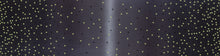 Load image into Gallery viewer, OMBRE CONFETTI METALLIC - Onyx - #10807-222M - One Half Yard - by V and Co. for Moda - Modern - Black and Gold Metallic - New Colors