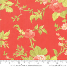 Load image into Gallery viewer, Scarlet & Sage - Scarlet Rose - Scarlet - by Fig Tree for Moda - #20360-12 - One Half Yard - Shortcake Quilt Kit -- Christmas Figs