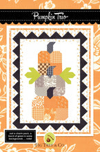 Load image into Gallery viewer, PATTERN: Pumpkin Trio - Fig Tree Quilts - FTQ1515 - Charm Pack Friendly - Halloween - Pumpkins - Fall-Autumn - Wall Hanging - Table Topper