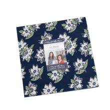 Load image into Gallery viewer, AT HOME - 55200 PPB - Charm Pack - by Bonnie and Camille for Moda - Bonnie - Red - Linen - Green - Thimbleblossoms - Houses-Floral-Stripes