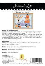 Load image into Gallery viewer, PATTERN: Harvest Pumpkin Truck - Fig Tree Quilts - FTQ1541 - Trick or Treat Wool Bundle - Pick-UpTruck-Pumkins - Halloween - Wall Hanging