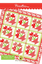 Load image into Gallery viewer, PATTERN: Christmas FLOWERS - Fig Tree Quilts - FTQ1252 - Christmas - Throw Quillt - Lap Quilt - Square Quilt - Christmas Figs II