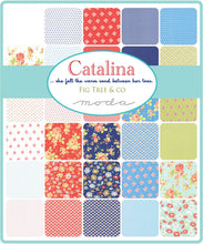 Load image into Gallery viewer, CATALINA - #20373-11 - Red - Lollipop- Cherries - by Fig Tree for Moda - One Half Yard - Catalina Quilt Kit - Backing Set - Cherries/Cream