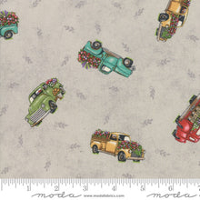 Load image into Gallery viewer, CULTIVATE KINDNESS - Gingham Check - Gray - #19935-11 - One Half Yard - Deb Strain - Vintage Trucks - Panel - Words of Kindness - KIT