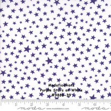 Load image into Gallery viewer, MODAFICATIONS - #9886-45 - Grey Stars on White by Howard Marcus for Moda - Modern - Grey - White - Stars - Modern- Great for Mask Making