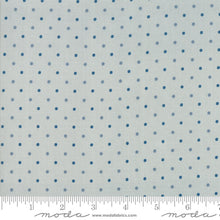 Load image into Gallery viewer, NORTHPORT - Prints - #14888-12 - Cream Blue Dots - One Half Yard - Minick & Simpson - Moda - Blue - Cream - Light Blue - Polka Dots