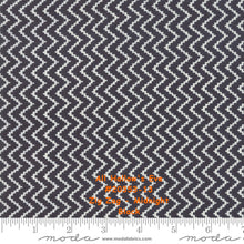 Load image into Gallery viewer, All Hallow's Eve - #20353-15 - Zigzag - Fog - Grey - ONE HALF YARD - by Fig Tree - Halloween - Chevron - Background