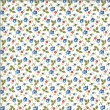 Load image into Gallery viewer, HARBOR SPRINGS - #14900-14 - Navy Blue Main Print - One Half Yard - Minick & Simpson - Moda - Navy - Red - Large Floral