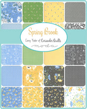 Load image into Gallery viewer, SPRING BROOK - Honey Bun - by Corey Yoder for Moda - 29110 - Yellow - Green - Gray - Blue - Floral Print