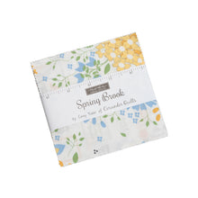 Load image into Gallery viewer, SPRING BROOK - Charm Pack - by Corey Yoder for Moda - 29110 - Yellow - Green - Gray - Blue - Floral Print