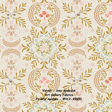 Load image into Gallery viewer, VELVET - ART GALLERY Fabrics - Amy Sinibaldi - Fat Quarters - Fat Quarter Bundle - 12 skus - Modern - Floral Prints - Blue - Gray - Ivory