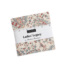 Load image into Gallery viewer, LADIE'S LEGACY - Charm Pack - #8350 - by Barbara Brackman for Moda - - Classic - Traditional - Reproduction - Civil War