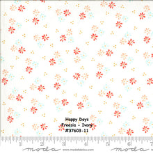Load image into Gallery viewer, HAPPY DAYS - #37604-11 - Bias Stripe - Multi - by Sherri & Chelsi for Moda - Floral Prints - Spring - Summer - Aqua - Coral - Ivory- Citrine