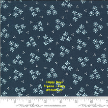Load image into Gallery viewer, HAPPY DAYS - #37603-21 - Fressia - Navy - by Sherri & Chelsi for Moda - Floral Prints - Spring - Summer - Aqua - Coral - Ivory - Citrine