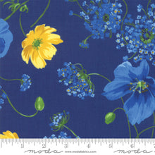Load image into Gallery viewer, Yardage: WILDFLOWERS BASICS - Blue - #32365-11 - One Half Yard - by Sentimental Studio for Moda - Blue Forget Me Nots