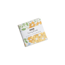 Load image into Gallery viewer, SPRING BROOK - MINI Charm Pack - by Corey Yoder for Moda - 29110 - Yellow - Green - Gray - Blue - Floral Print