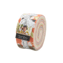 Load image into Gallery viewer, STRAWBERRIES & RHUBARB - Jelly Roll - 20400 - by Fig Tree - Red - Green - Pink - Coral - Floral Print - Strip Set